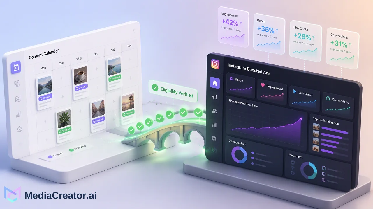 How to Integrate Boosted Reels into Your Social Media Publishing Workflow - Blog article cover image about Integrate boosted Instagram Reels into your social...