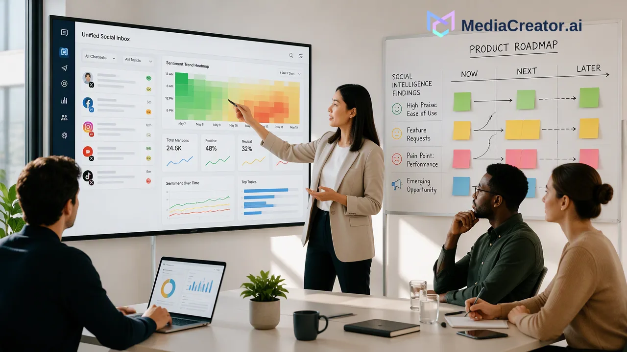 Building a Social Intelligence Workflow: Moving from Data to Strategic Action - Blog article cover image about Learn how to build a social intelligence workflow ...