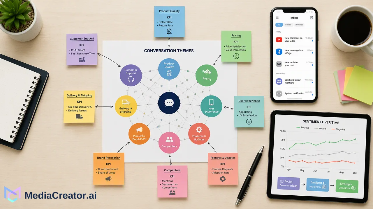 From Data to Decisions: A Framework for Actionable Social Listening - Blog article cover image about Learn how to transform social listening metrics in...
