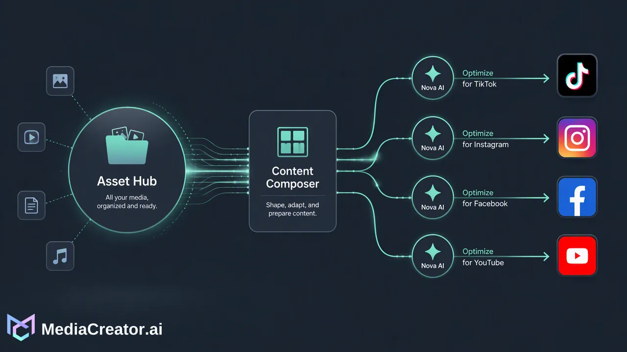 Building a Centralized Asset Library: Managing Hashtags at Scale - Blog article cover image about Discover how social media asset library management...