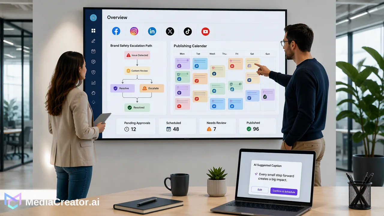 Building a Brand Safety Governance Framework: A Guide to Enterprise Risk Mitigation - Blog article cover image about Learn how to build a social media brand safety gov...