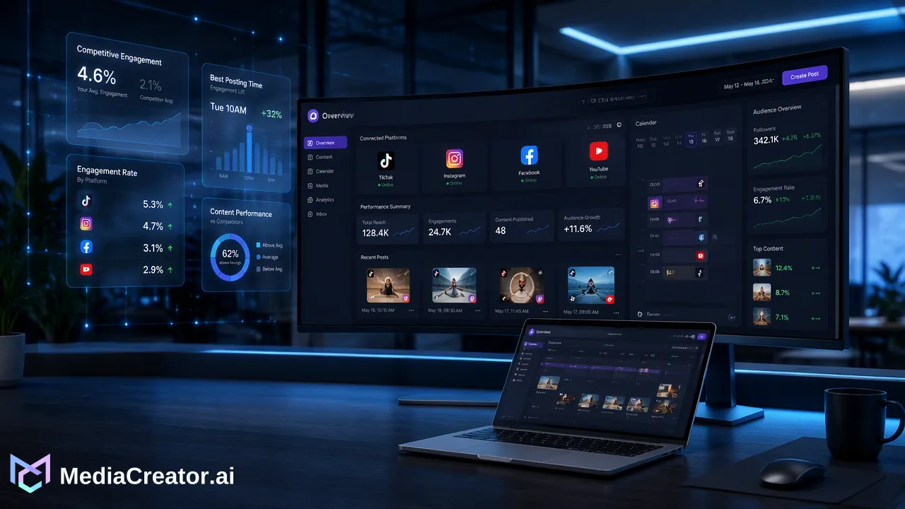 Building a Continuous Social Media Competitive Analysis Workflow - Blog article cover image about Build a continuous social media competitive analys...