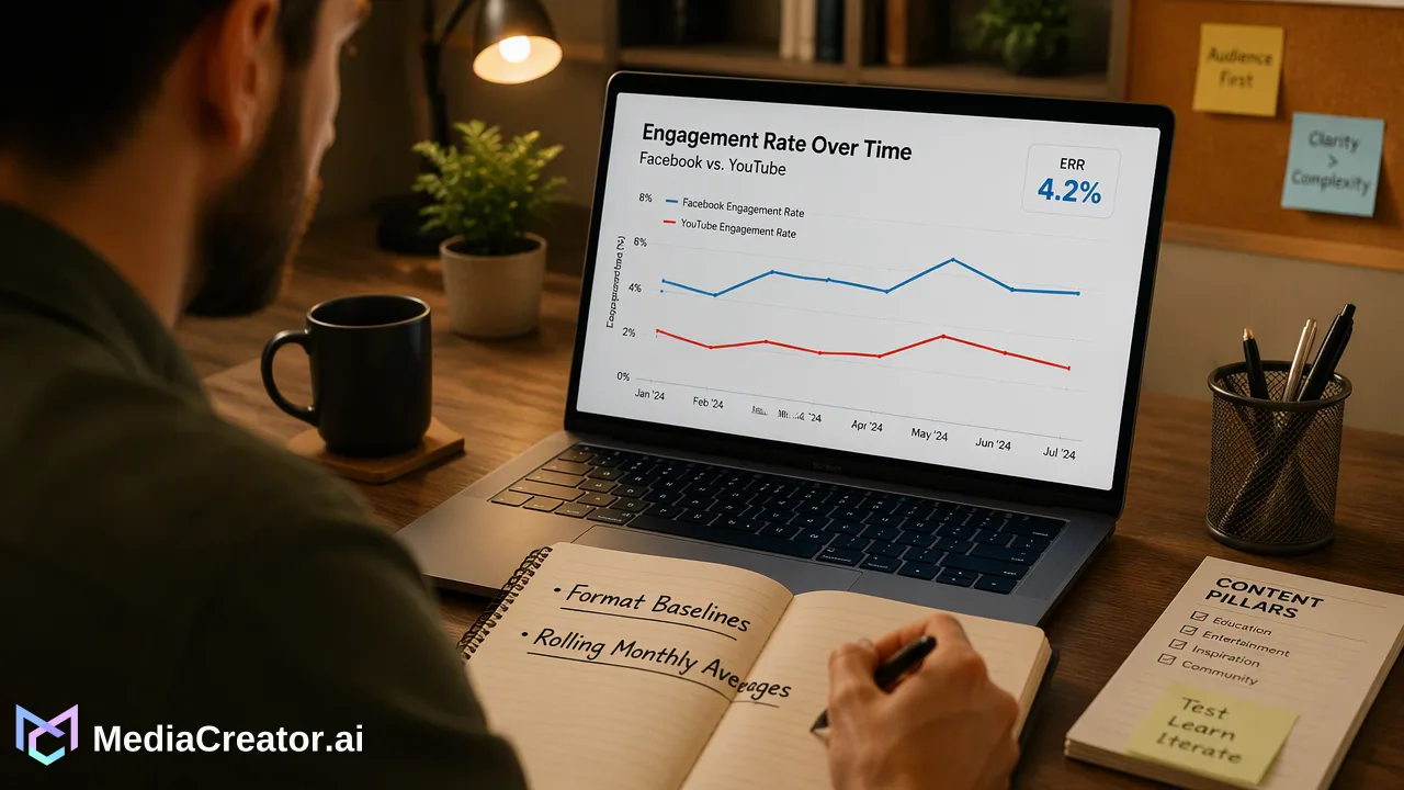 How to Calculate and Benchmark Social Media Engagement Rates in 2026 - Blog article cover image about Learn how to perform social media engagement rate ...