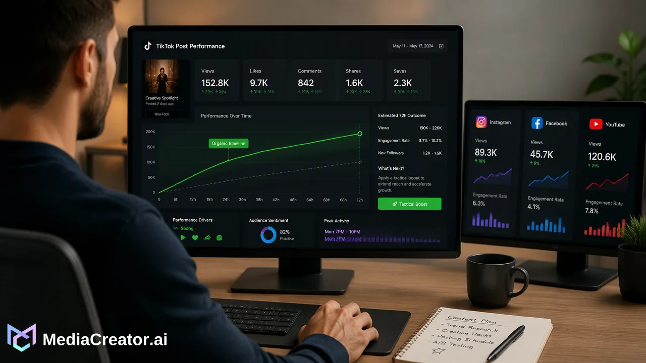 The Unified Social Media Performance Framework: How to Bridge Organic and Paid Data - Blog article cover image about Unify organic metrics and paid boosting into a cle...